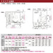LIXIL マンションリフォーム用システムバスルーム リノビオV Fタイプ 1416サイズ 標準仕様 寸法図