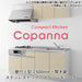 ハウステック コンパクトキッチン コパンナ [Copanna] 開き扉タイプ 壁付Ｉ型 1500mm