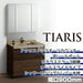 洗面化粧台 ティアリス [TIARIS] 間口900mm オールスライドタイプ ビテラスミラー3面鏡