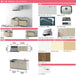 ハウステック コンパクトキッチン コパンナ [Copanna] スライドタイプ 壁付Ｉ型 1800mm 商品仕様・寸法図