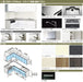 クリナップ システムキッチン ラクエラ 壁付L型 間口1650×2700mm スライド収納 標準タイプ 商品仕様・寸法図