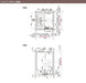 LIXIL 戸建て用システムバスルーム リデア [Lidea] Cタイプ 1616 標準仕様 寸法図